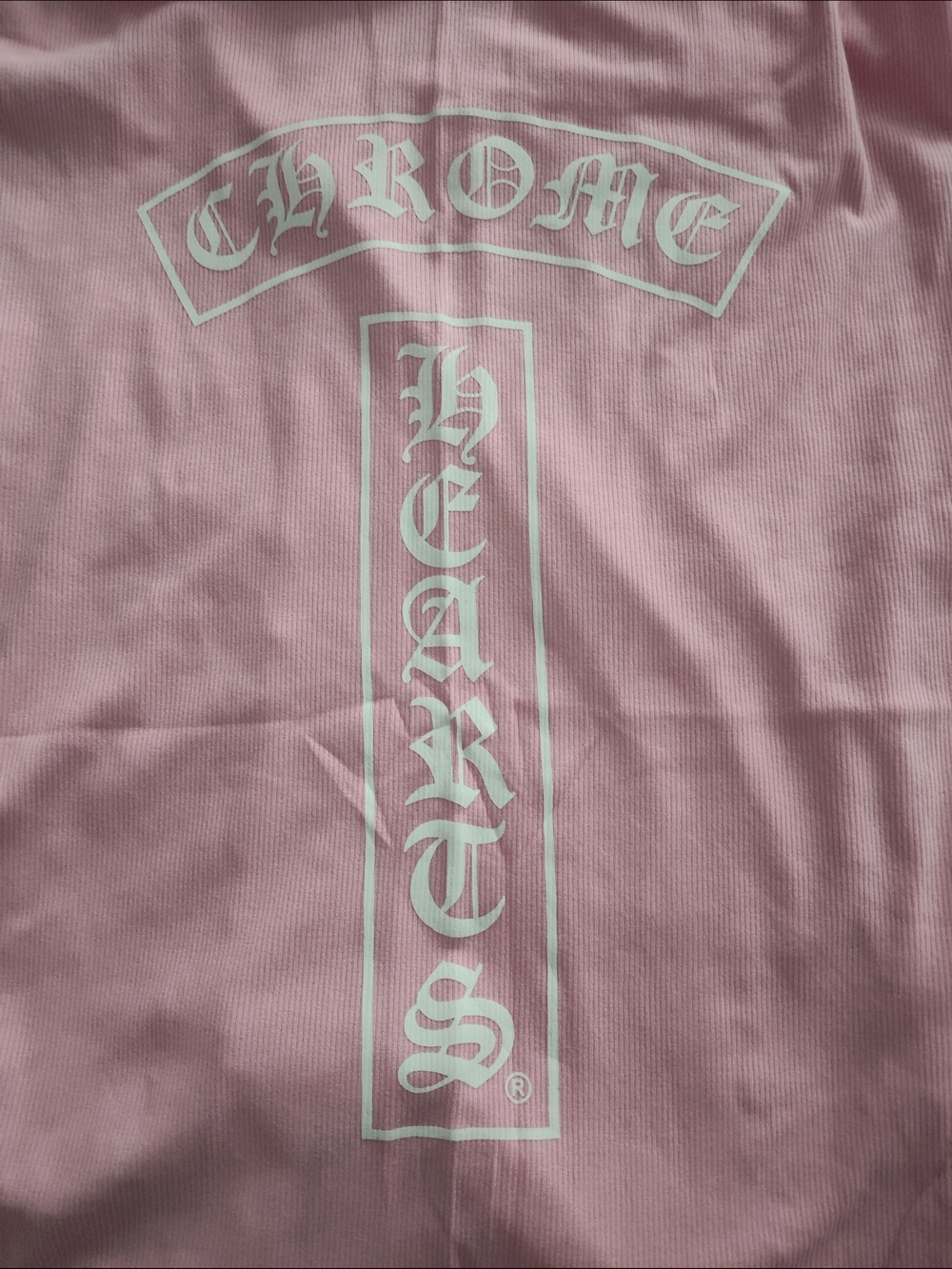 Chrome Hearts Pink Ribbed Tank Top Dress - Picture 7 of 7